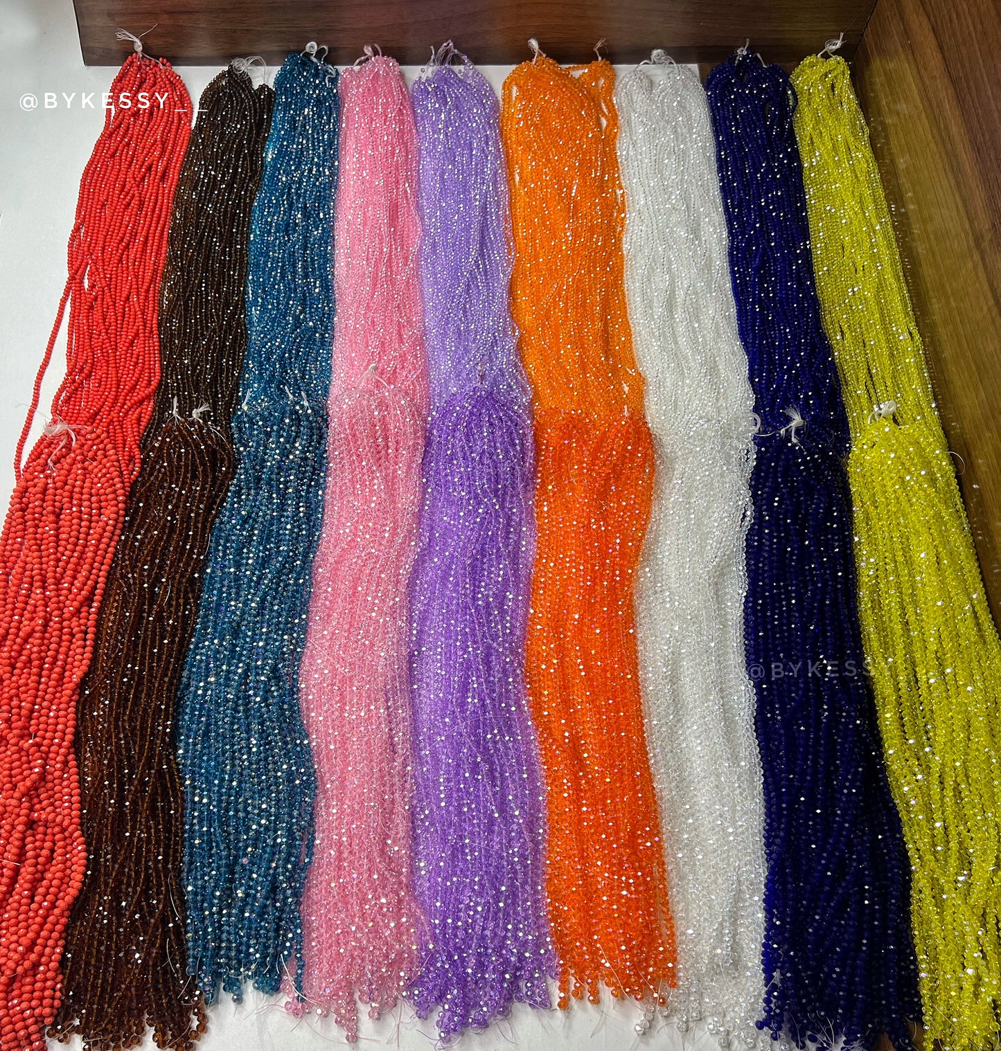 Wholesale Crystal Waist Beads | Solid Colors
