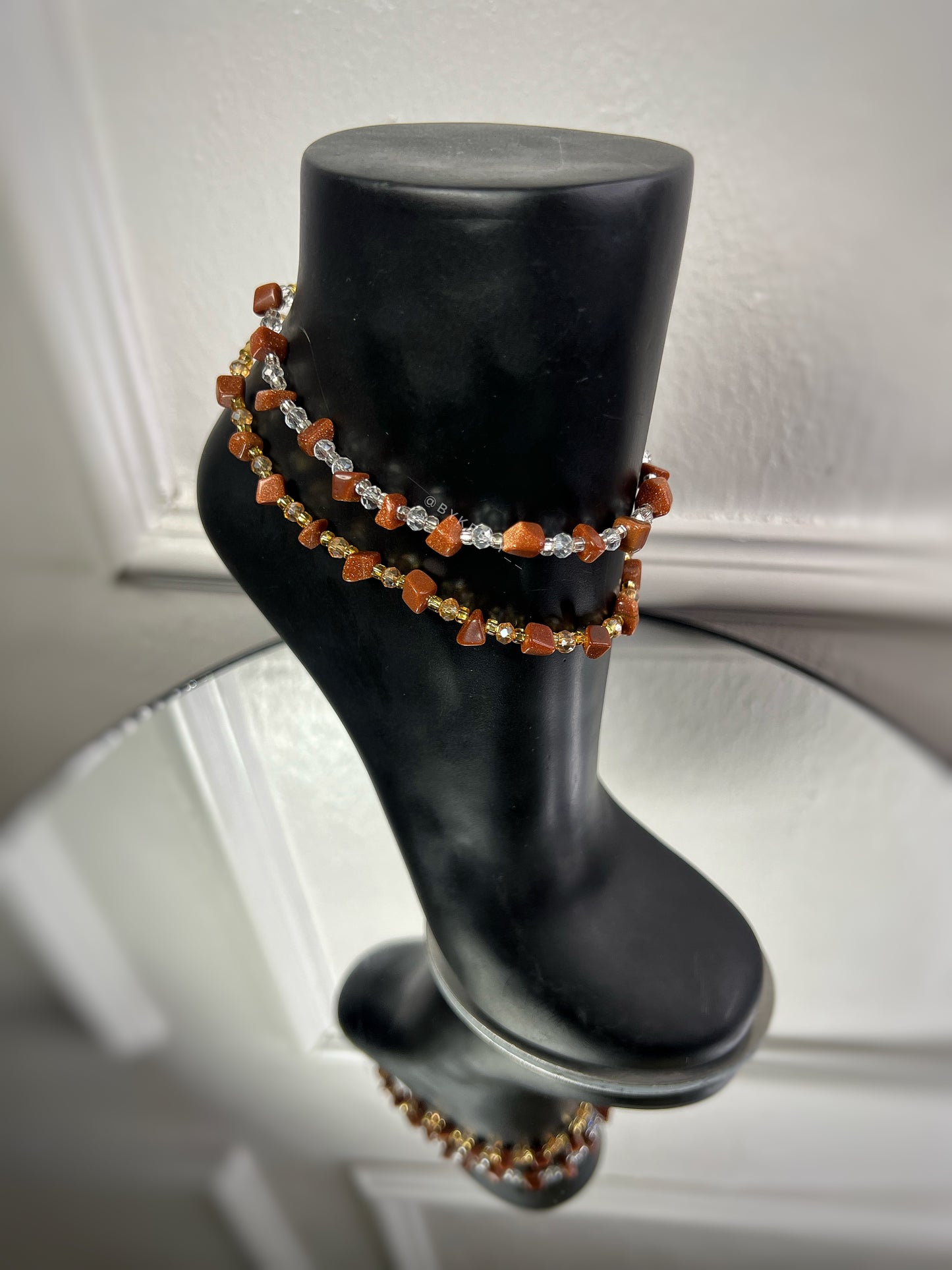 Gold Sandstone Anklet