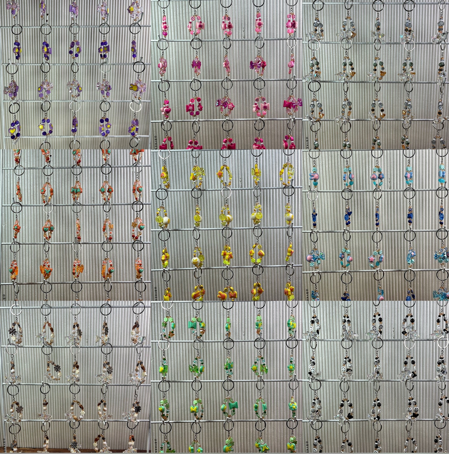 Wholesale Handmade Beaded Keychains – Twinkle Loop Keychain Series | Bag Charms | Custom Key Holders & Key Rings | Gift Ideas & Souvenirs | Free Shipping