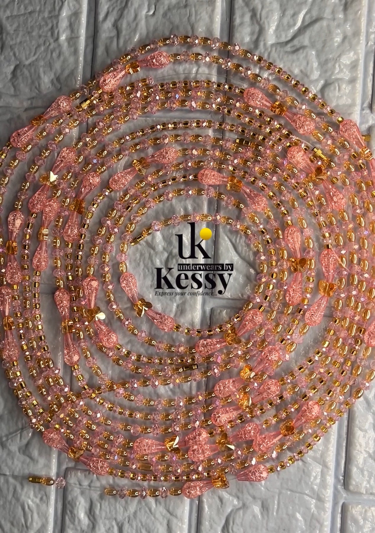 AMINAT Waist Beads (Pink)