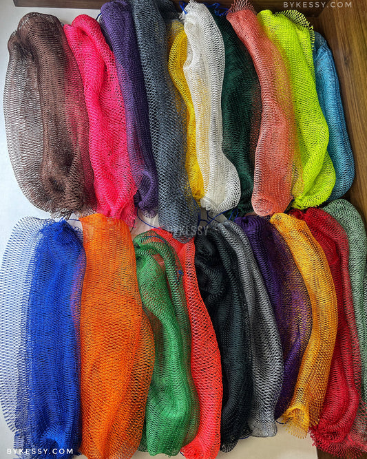 Wholesale African Exfoliating Net Sponge – Authentic Mesh Bath Sponge from Nigeria | 45in, 60in, 90in | Free Shipping