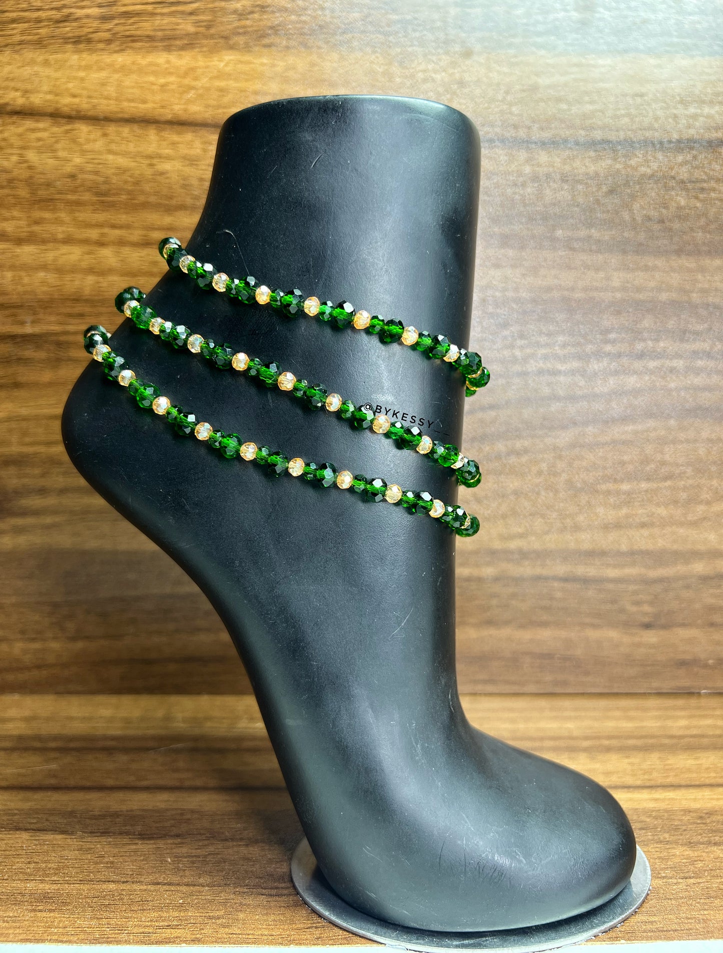 Wholesale Handmade Beaded Crystal Zarah Anklets – Red, Coral, Pink, Gold, Blue, Green, Black, Yellow, Purple & More | 14 Colors | Bulk Discounts Perfect For Resale