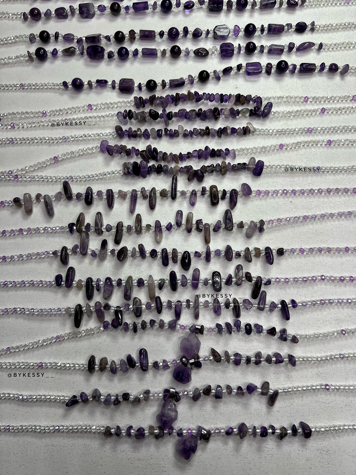 Assorted Wholesale Gemstone Healing Crystal Waist Beads – For Love, Protection, Abundance, Peace, Healing & More | Bulk Gemstone Tie-Ons & Adjustable Clasps | African Spiritual Waist Beads (20 – 1,000 Strands)