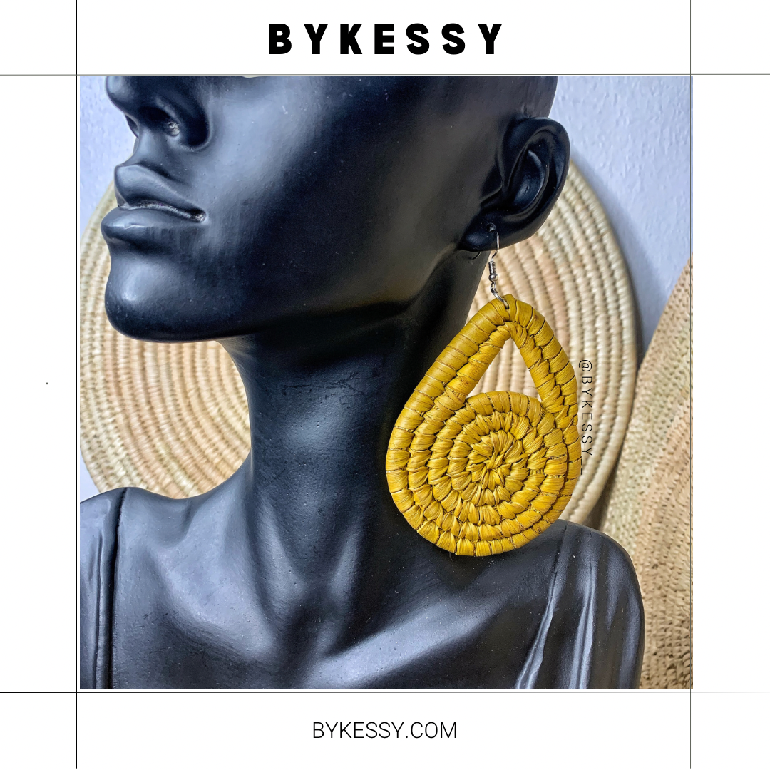 ONYIYE Raffia Earrings