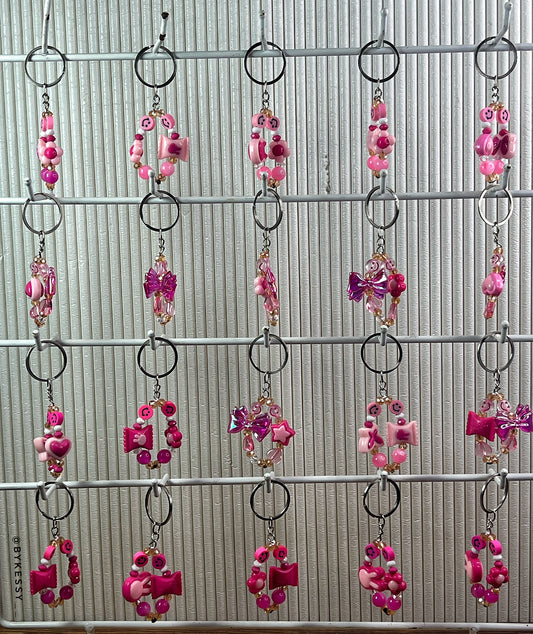 Wholesale Handmade Beaded Keychains – Twinkle Loop Keychain Series | Bag Charms | Custom Key Holders & Key Rings | Gift Ideas & Souvenirs | Free Shipping