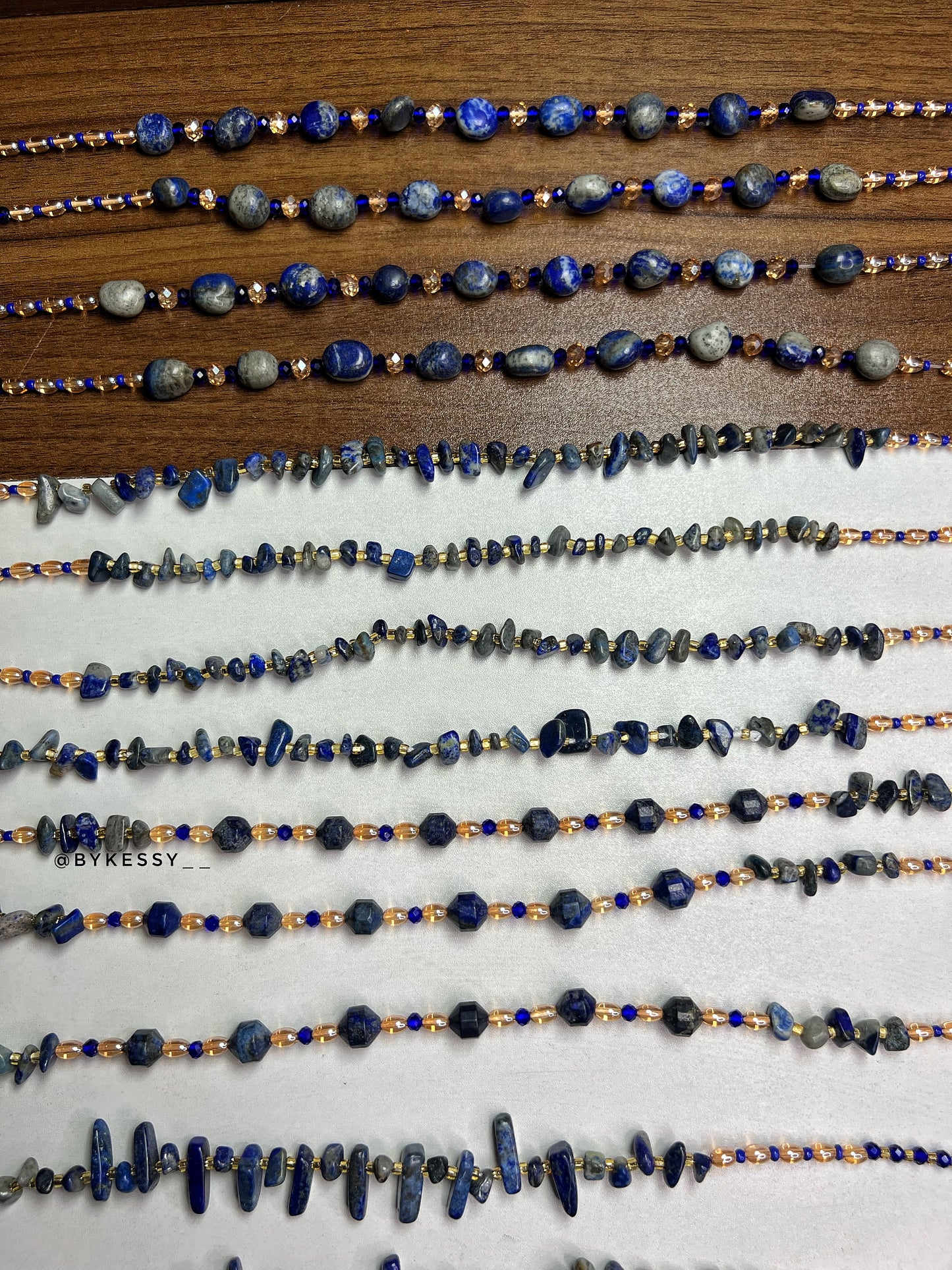 Assorted Wholesale Gemstone Healing Crystal Waist Beads – For Love, Protection, Abundance, Peace, Healing & More | Bulk Gemstone Tie-Ons & Adjustable Clasps | African Spiritual Waist Beads (20 – 1,000 Strands)