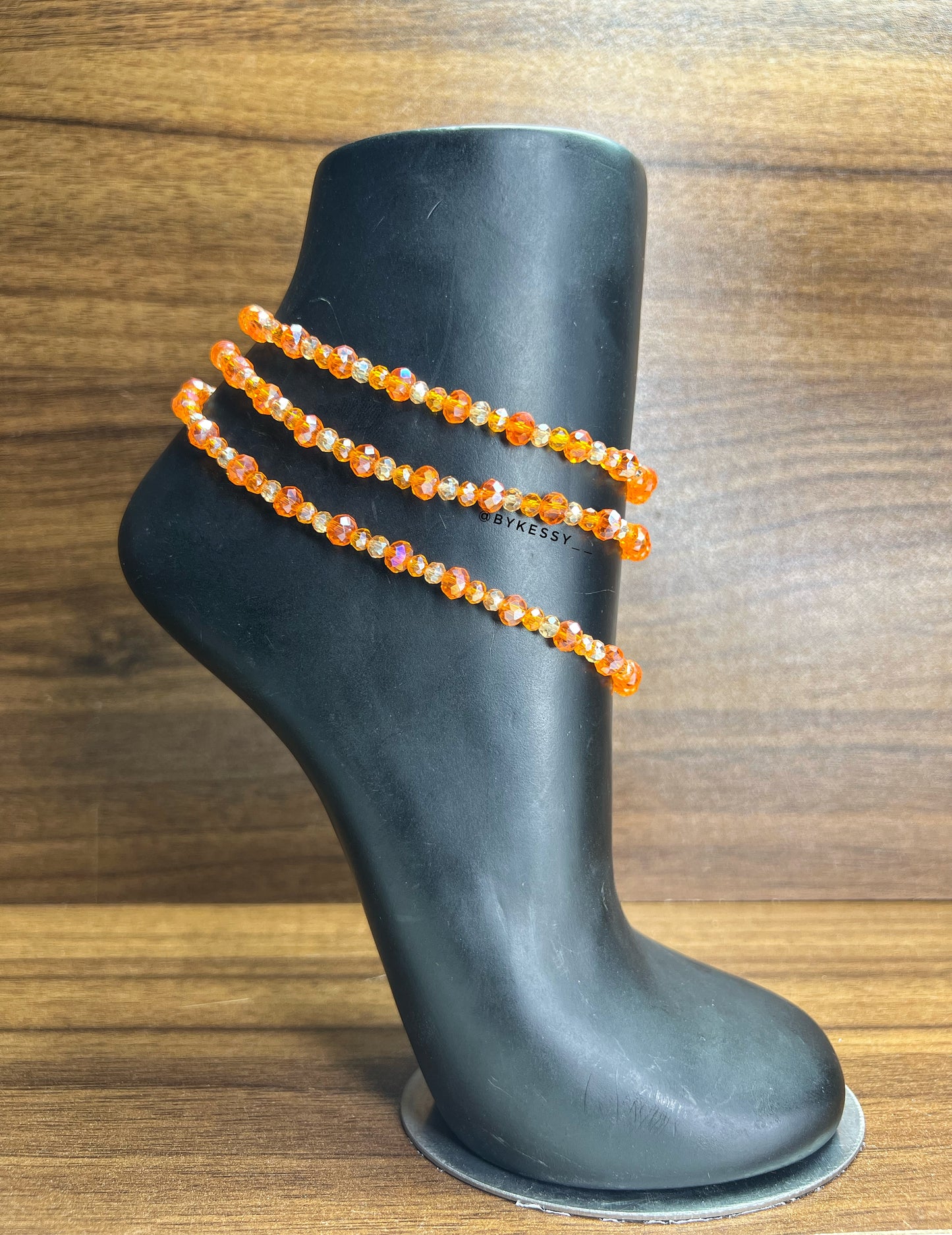 Wholesale Handmade Beaded Crystal Zarah Anklets – Red, Coral, Pink, Gold, Blue, Green, Black, Yellow, Purple & More | 14 Colors | Bulk Discounts Perfect For Resale