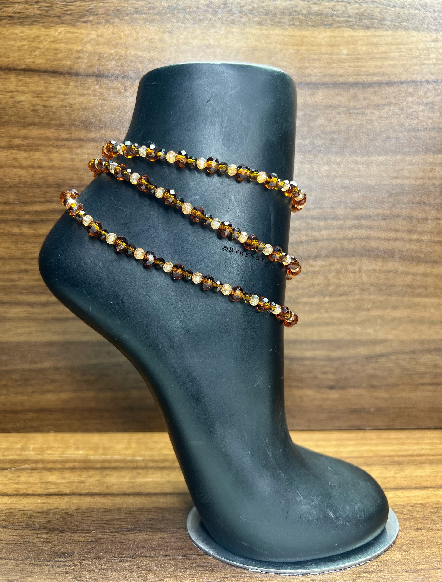 Wholesale Handmade Beaded Crystal Zarah Anklets – Red, Coral, Pink, Gold, Blue, Green, Black, Yellow, Purple & More | 14 Colors | Bulk Discounts Perfect For Resale