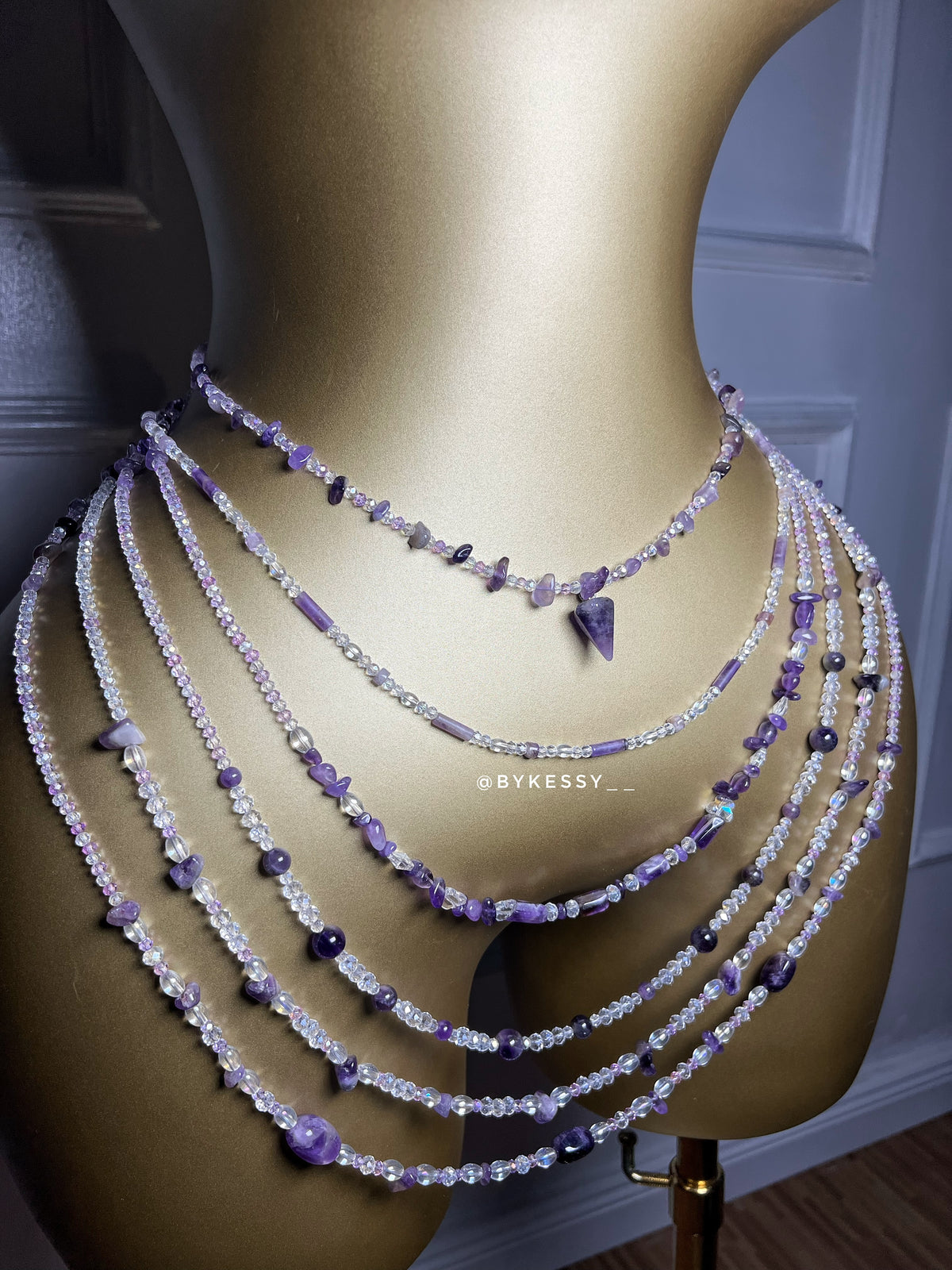 Amethyst Gemstone Waist Beads