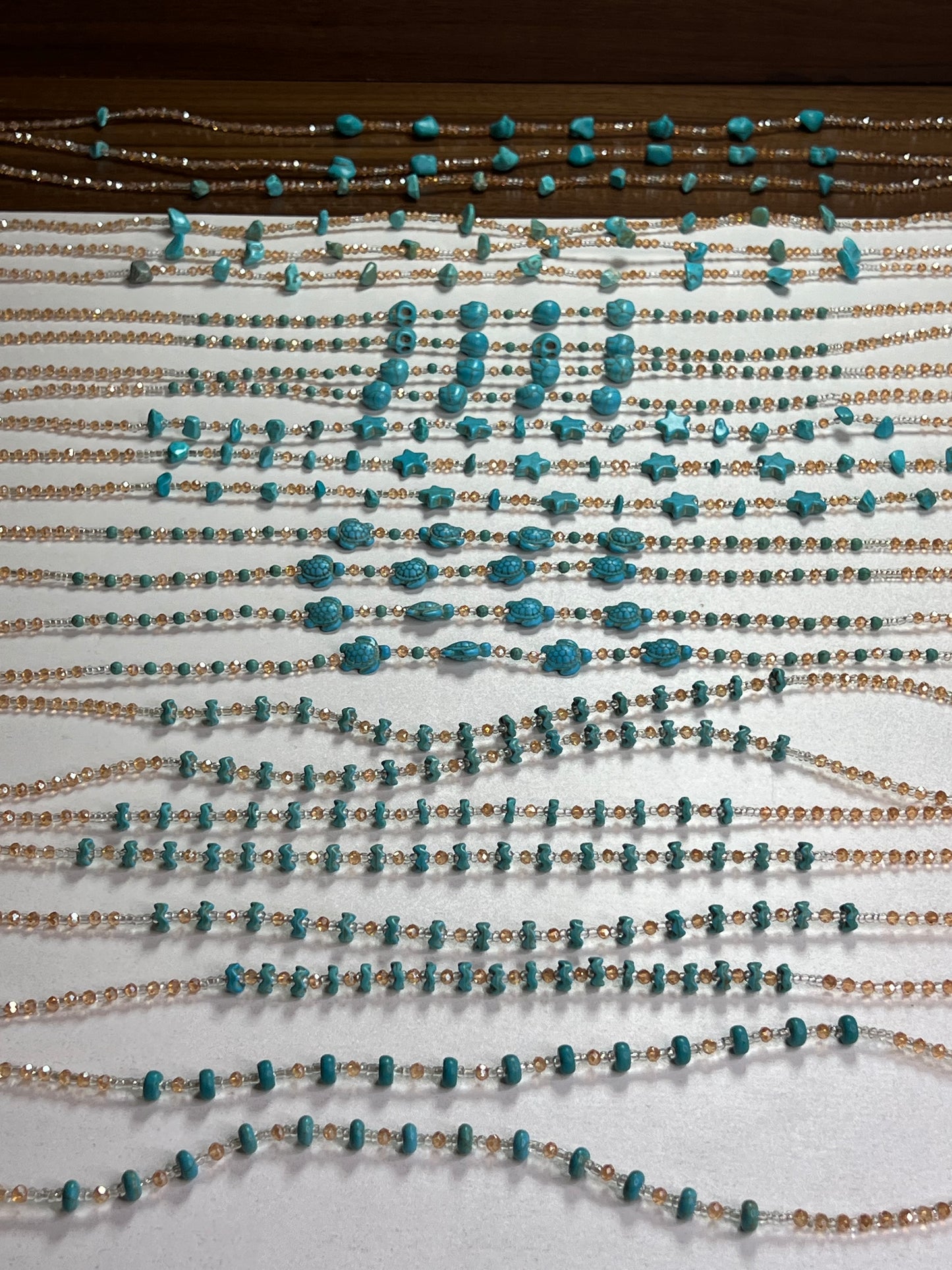 Assorted Wholesale Gemstone Healing Crystal Waist Beads – For Love, Protection, Abundance, Peace, Healing & More | Bulk Gemstone Tie-Ons & Adjustable Clasps | African Spiritual Waist Beads (20 – 1,000 Strands)