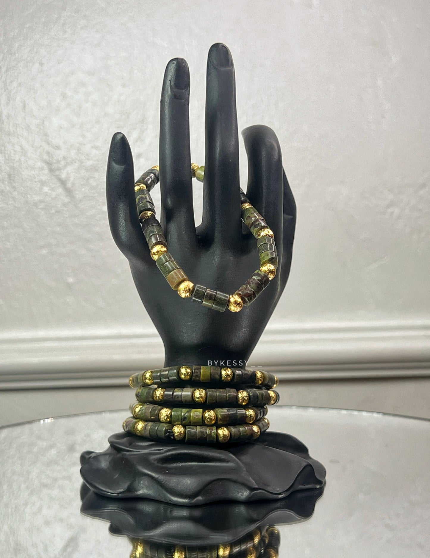 Dragon Bloodstone Bracelets: Aura of Luxe Gemstone Series