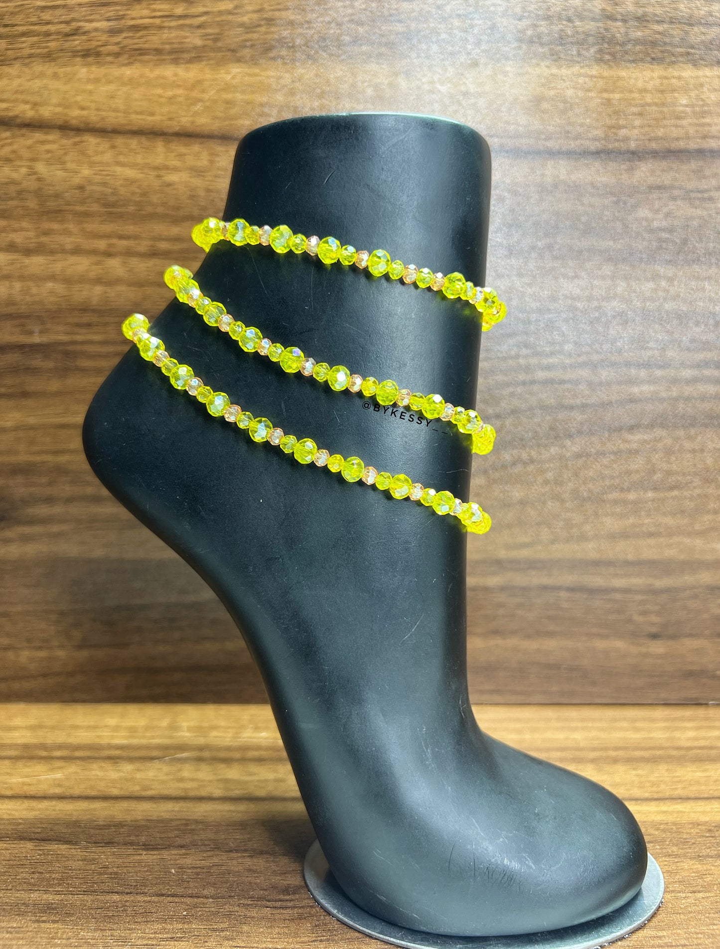 Wholesale Handmade Beaded Crystal Zarah Anklets – Red, Coral, Pink, Gold, Blue, Green, Black, Yellow, Purple & More | 14 Colors | Bulk Discounts Perfect For Resale