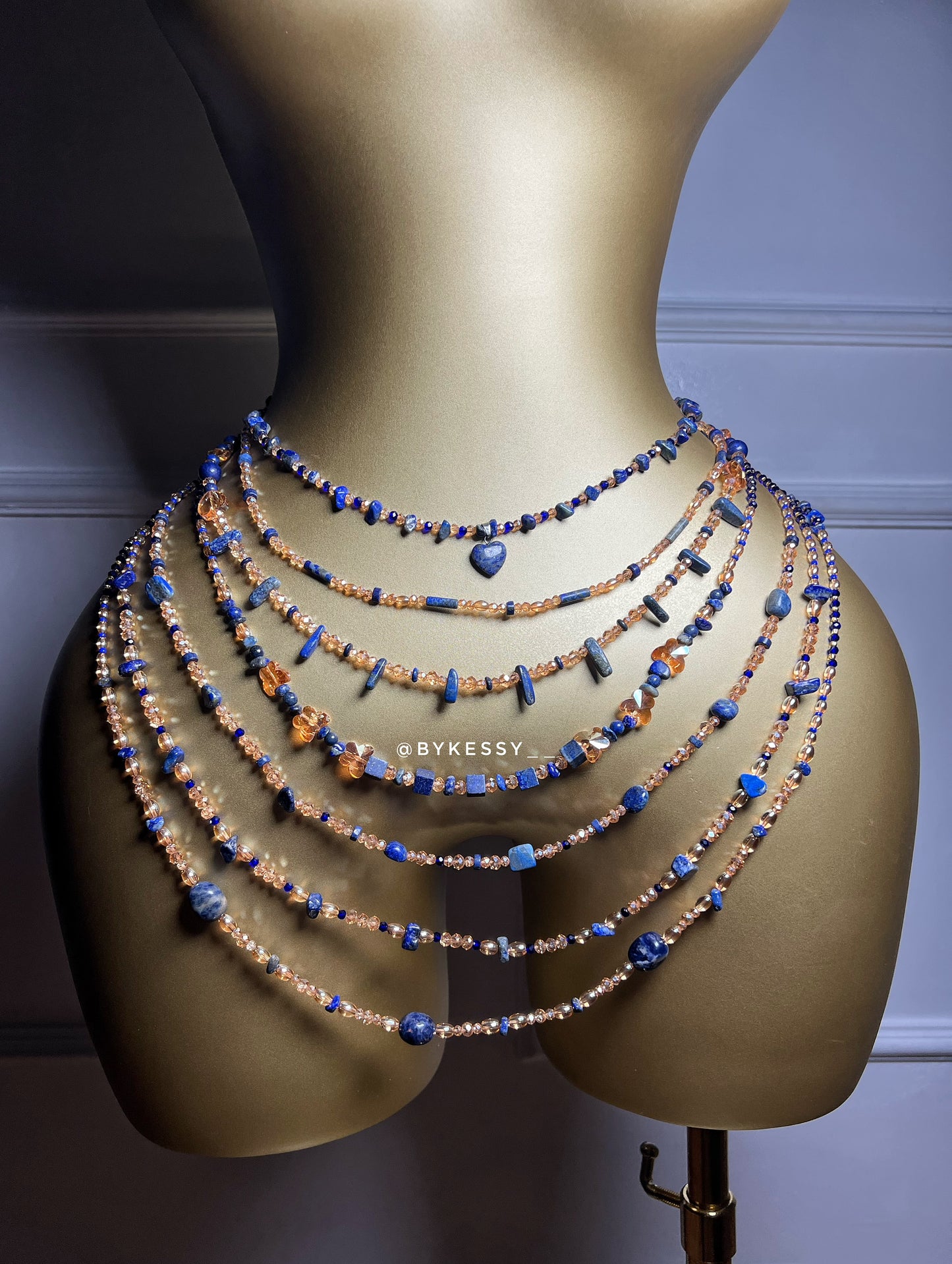 Lapis Lazuli Gemstone Waist Beads