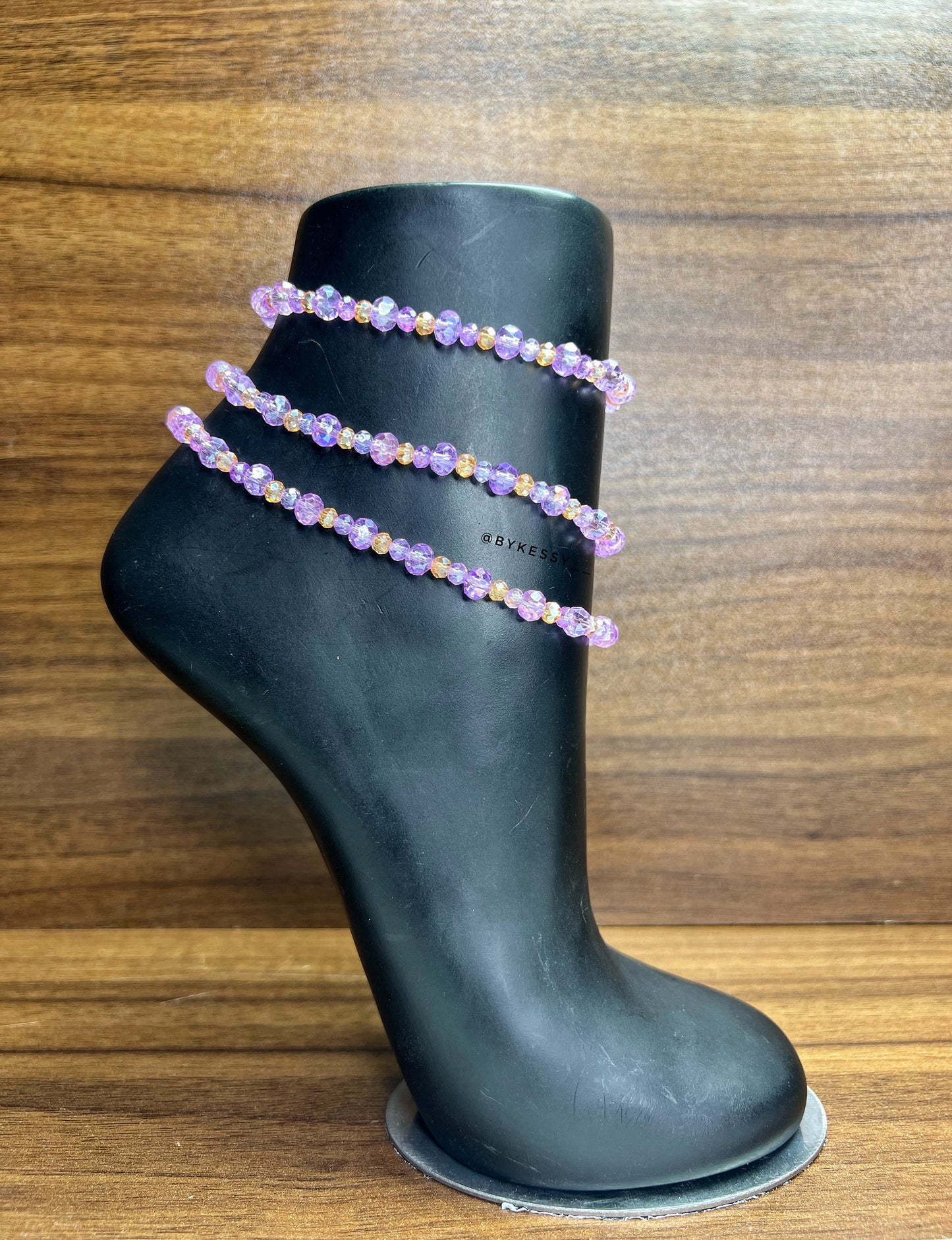 Wholesale Handmade Beaded Crystal Zarah Anklets – Red, Coral, Pink, Gold, Blue, Green, Black, Yellow, Purple & More | 14 Colors | Bulk Discounts Perfect For Resale