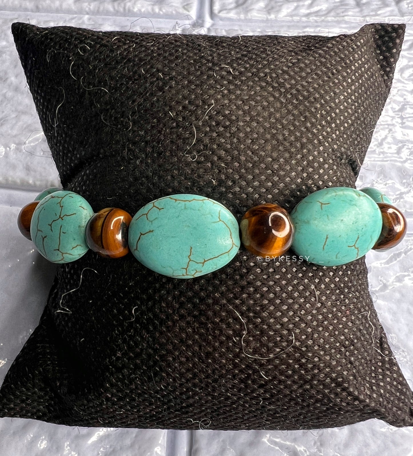 Turquoise X Tiger Eye Bracelet (1 piece)