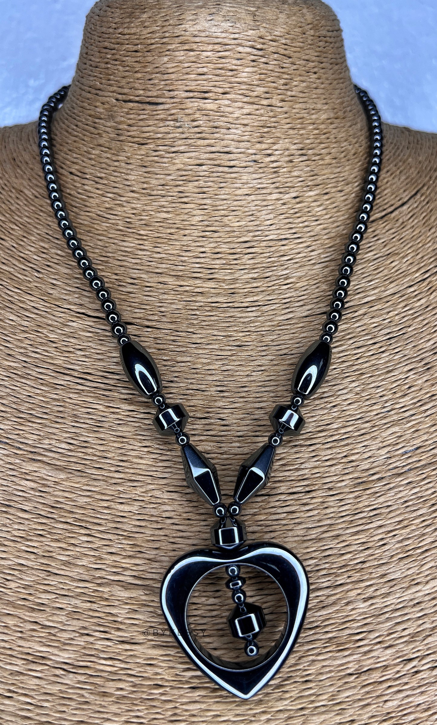 Hematite Choker Necklace