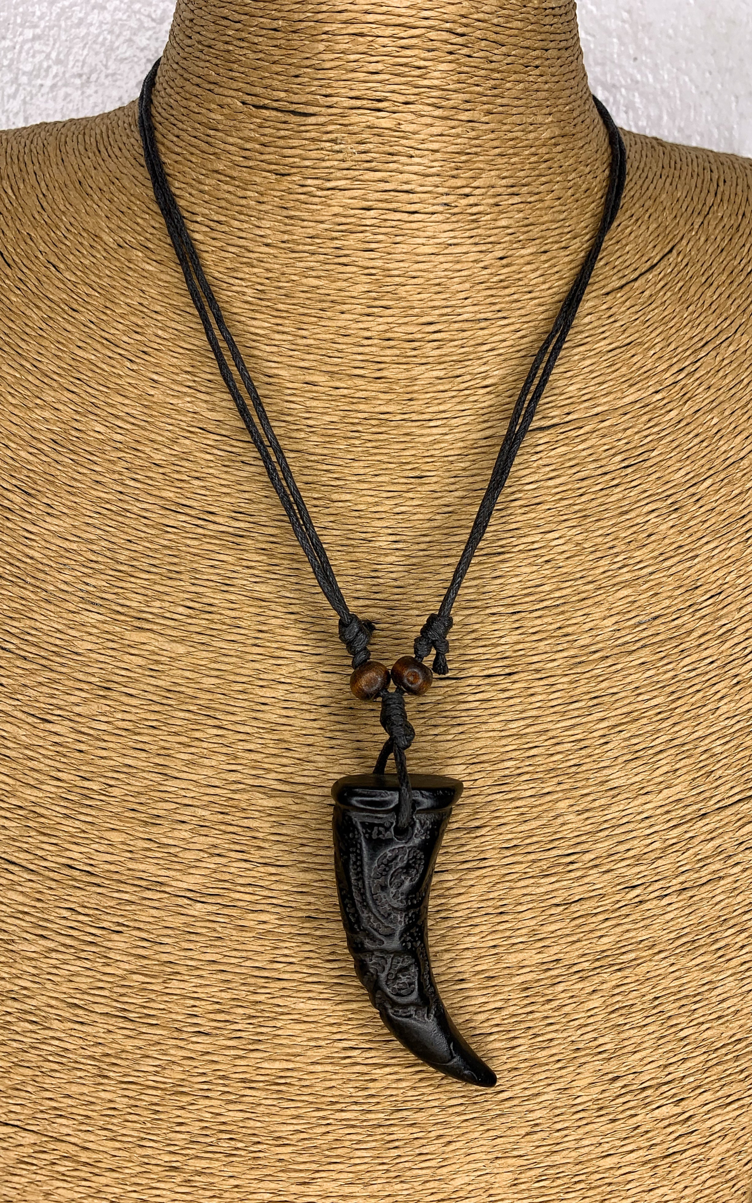 Tribal hot sale tooth necklace